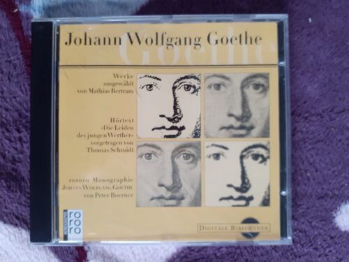 Johann Wolfgang Goethe Werke Auf Cd-Rom