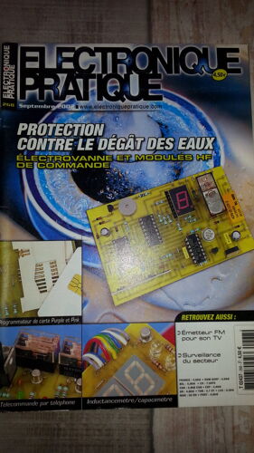 Électronique Pratique N°268 Protection Contre Le Dégât Des Eaux