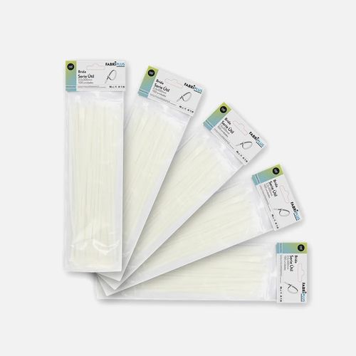 Fabrilamp 188125201 serre-câbles Blanc