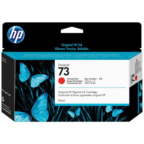 HP 73 cartouche d'encre DesignJet rouge chromatique, 130 ml