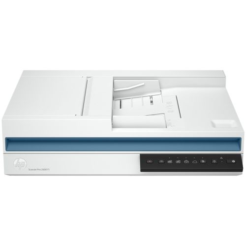 HP ScanJet Pro 2600 f1 Scanner à plat A4 avec chargeur automatique, jusqu'à 25 ppm/50 ipm, 600 x 600 DPI