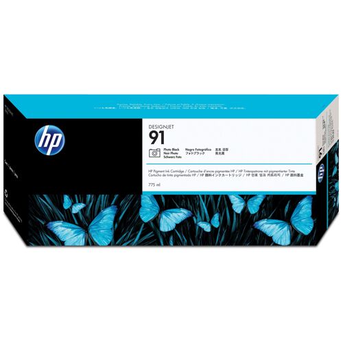HP 91 - 775 ml - photo noire - original - DesignJet - cartouche d'encre - pour DesignJet Z6100, Z6100ps