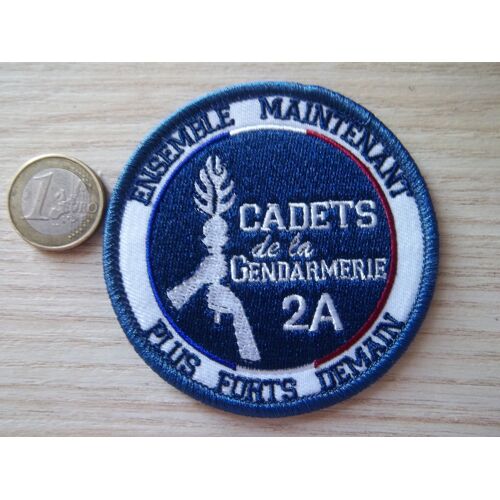Écusson Collection Militaire Cadets De La Gendarmerie Insigne Tissu