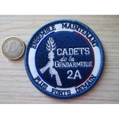Écusson Collection Militaire Cadets De La Gendarmerie Insigne Tissu