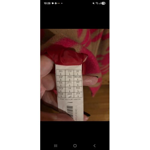 Manteau Promod Fushia Oversize Taille L