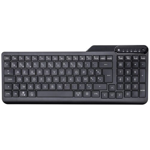 HP 460 Multi-Device Bluetooth Keyboard clavier Maison AZERTY Belge Noir