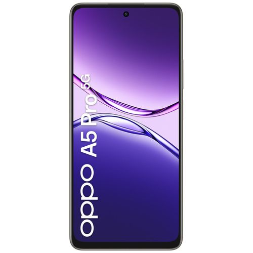 OPPO A5 PRO 5G 6.67" Double SIM Android 15 USB Type-C 8 Go 256 Go 5800 mAh Noir et Marron
