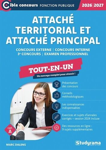 Attaché Territorial Et Attaché Principal - Concours Externe, Concours Interne, 3e Voie, Examen Professionnel, Catégorie A