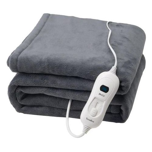 Terraillon Cozy Couverture chauffante 120 W Gris Polyester