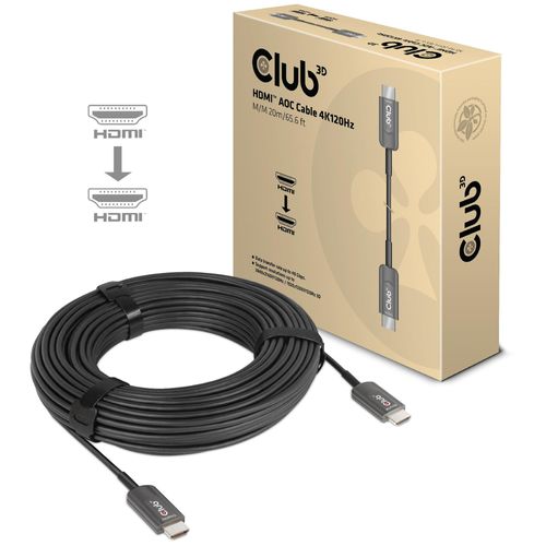 CLUB3D CAC-1379 câble HDMI 20 m HDMI Type A (Standard) Noir