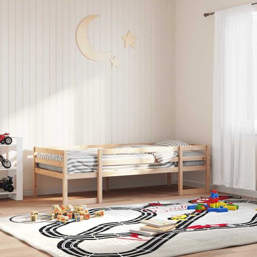 vidaXL Cadre de lit pour enfants sans matelas 90x200 cm pin massif