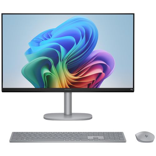HP OmniStudio X Next Gen AI 27-cs1011nf PC Copilot+ PC Intel Core Ultra 7 258V 27" 3840 x 2160 PC All-in-One 32 Go LPDDR5x-SDRAM 1 To SSD Windows 11 Home Wi-Fi 7 (802.11be) Argent