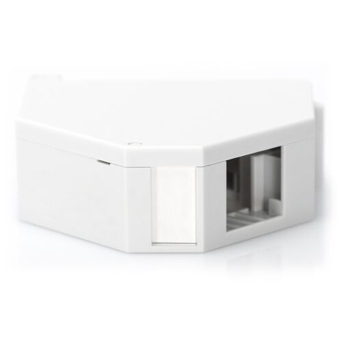Digitus Boîtier Keystone pour montage sur profilé chapeau, IP20