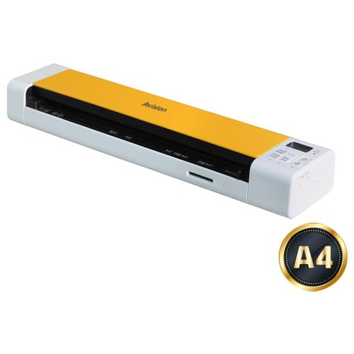 Avision MetaMobile 20 Scanner ADF 600 x 600 DPI A4 Blanc et Jaune