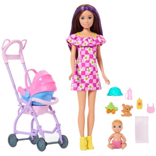 Barbie Skipper Babysitters Inc. - Coffret Skipper Baby-Sitter poupées et accessoires