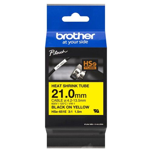 Brother HSE-651E ruban d'étiquette