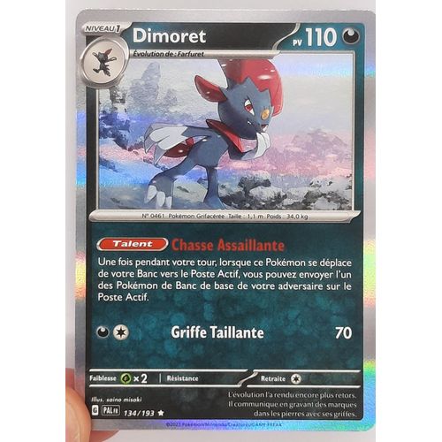 Dimoret Holo - Pokémon - Set Evolution À Paldea - 134/193 - Ev02 - Française