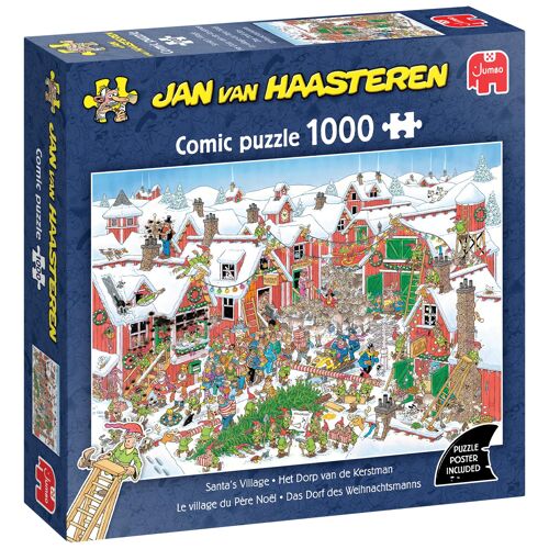 Jan van Haasteren - Le village du Père Noël (1000 pièces)