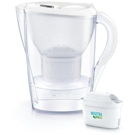 Brita Marella Filtre pompée à eau manuelle 2,4 L Blanc