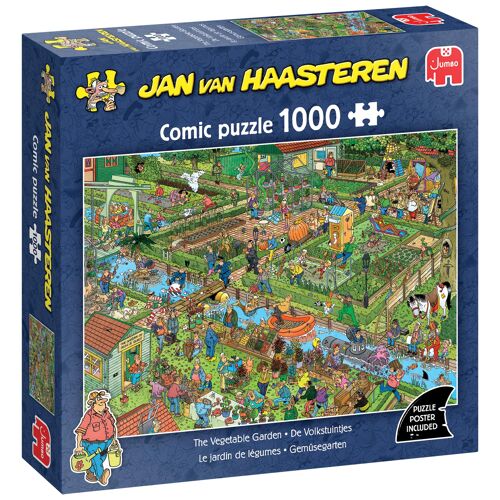 Jan van Haasteren - Le jardin de légumes (1000 pièces)