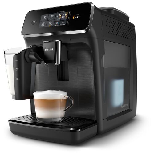 Philips 2200 series Série 2200 Noir Mat EP2230/10 Machine expresso broyeur, 3 boissons, carafe LatteGo