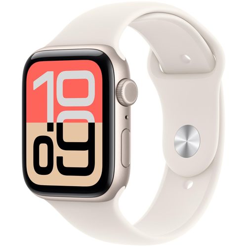 Apple Watch SE 3 - 44 mm - Lumière Stellaire - S/M - Cellular