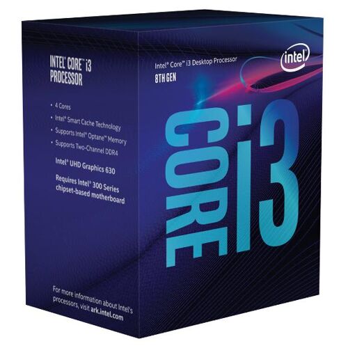 Intel Core i3-8100T processeur 3,1 GHz 6 Mo Smart Cache Plateau