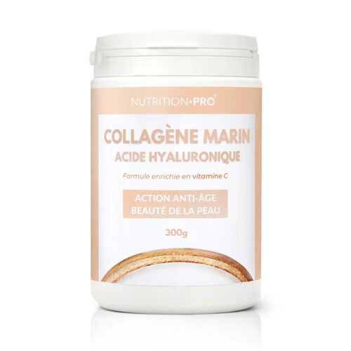 Collagène Marin Naticol + Acide Hyaluronique Poudre 300g Soin Peau, Élasticité & Articulations 