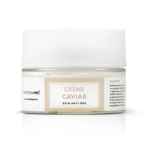 Crème Caviar 50ml Soin Visage Antiâge Extrait De Caviar & Collagène Marin 