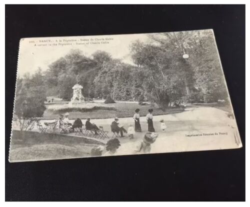 Carte Postale Nancy A La Pépinière - Statue De Claude Gelée En L'état Sur Les Photos