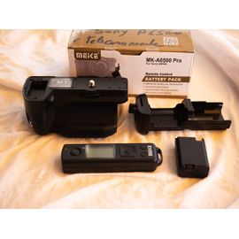 Meike MK-A6500 grip d'alimentation avec télécommande pour Sony A6500