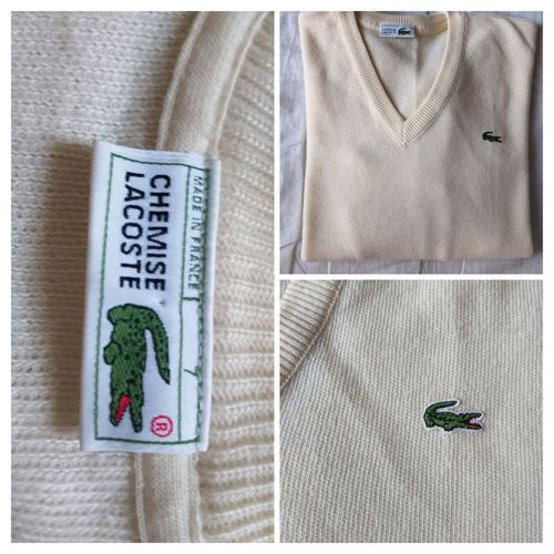 Pull Lacoste Vintage Col V