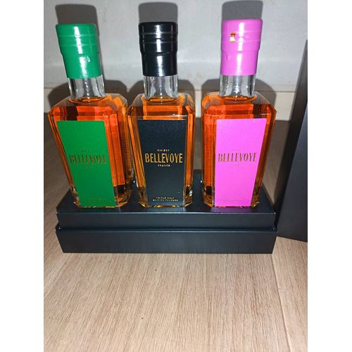 Coffret Whisky Bellevoye 3 Flash De 20cl