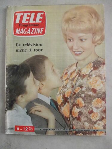 Tele Magazine Novembre 1960 Caurat