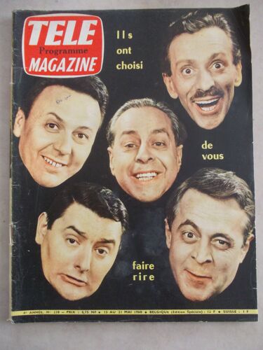 Tele Magazine Mai 1960 Biraud