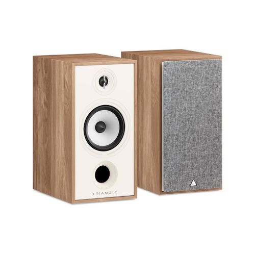 Enceintes bibliothèque Triangle Borea BR04 chêne clair