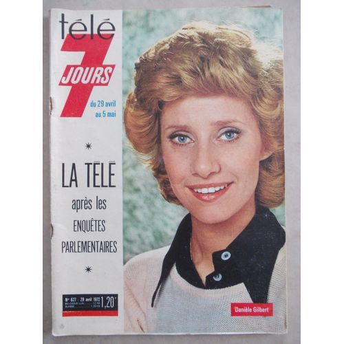 Tele 7 Jours 1972 Gilbert