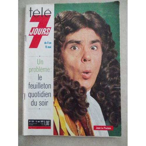 Tele 7 Jours 1970 Le Poulain