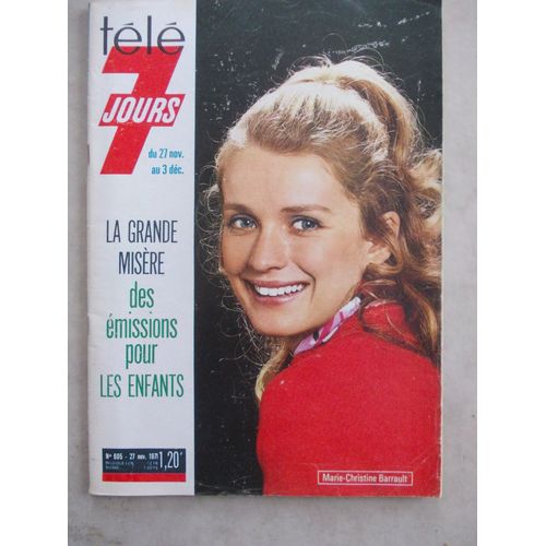 Tele 7 Jours Novembre 1971 Barrault