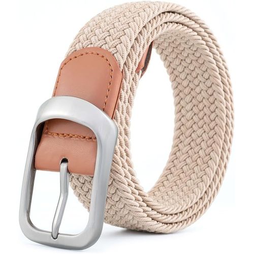 Cauc-Ceinture Tressée Élastique - Ceinture Extensible Pour Femmes Hommes Ceinture Tressée Ceinture Étirable Unisexe Tressée De Golf Ceinture Réglable