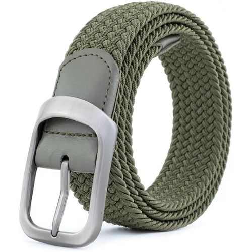 Cauc-Ceinture Tressée Élastique - Ceinture Extensible Pour Femmes Hommes Ceinture Tressée Ceinture Étirable Unisexe Tressée De Golf Ceinture Réglable