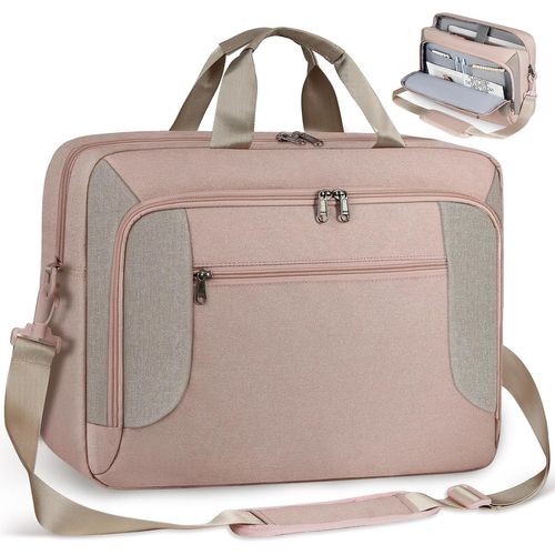 CAUC-Sacoche Ordinateur 17 Pouces Sac Ordinateur Imperméable Grand Sacoches pour Ordinateur Portable Sacoche pc Sac PC Portable Bandoulière Porte Document Homme et Femme Noir