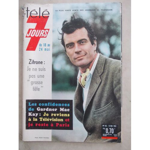 Tele 7 Jours Mai 1963 Troy