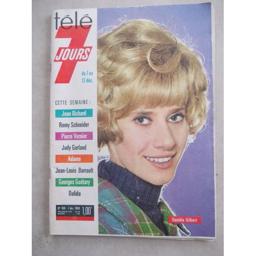 Tele 7 Jours Decembre 1968