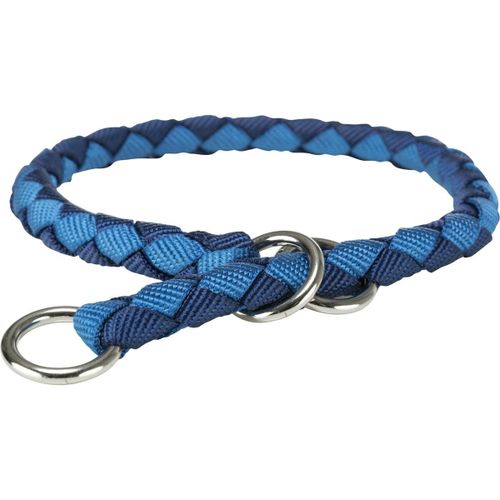 Collier Chien Trixie Cavo, Nylon Robuste, 47¿55 Cm, Bleu Cobalt.