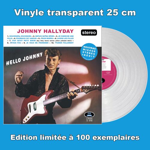 Hello Johnny - Nouveau Mixage Stéréo Inédit (Vinyle)