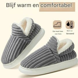 Chaussons En Coton Doux Taille S (36-37) - 27 Cm Extérieur, 22,5 Cm Intérieur - Semelle Antidérapante - Confortables Et Légers - Conseil Taille : +1,