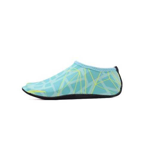 Chaussures De Bain Anti-Dérapantes Pour Adultes - Séchage Rapide, Aérées, Douces Et Légères, Chaussettes De Plongée Imprimées - Taille Xl,