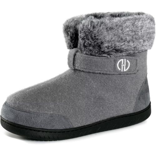 Chaussures Caucschausson Montant Hiver Chaud Pantoufles Intérieur Extérieur