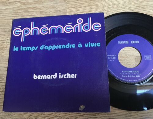45 Tours Bernard Ischer Éphéméride